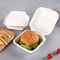 جعبه های کاغذی کاغذی قابل تجزیه و تجزیه پذیر Burger Microwavable 75 mm