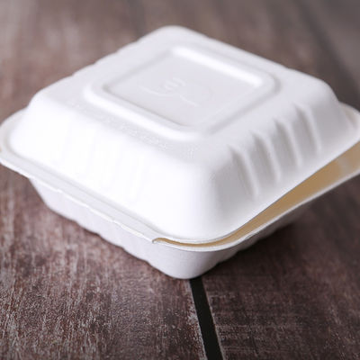 ظروف غذایی قابل حمل Hamburger 1200ML Bagasse